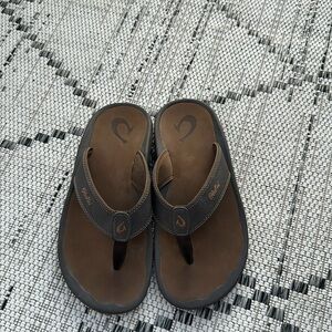 OLUKAI Ohana Men's Beach Sandals Dark Java/Ray,